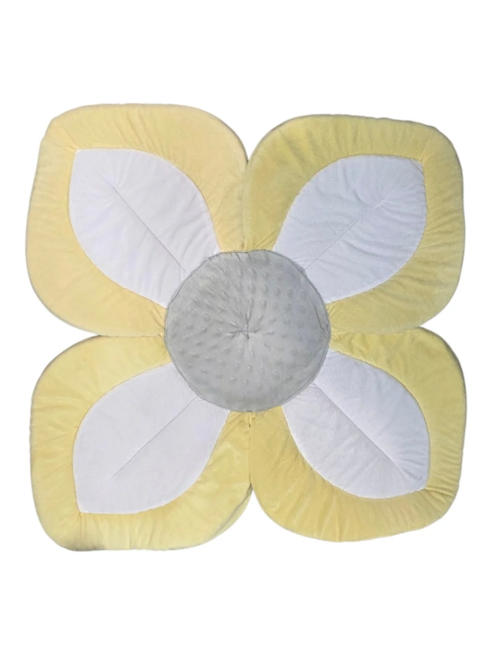 Blooming Bath Yellow Plush Baby Bath Lotus